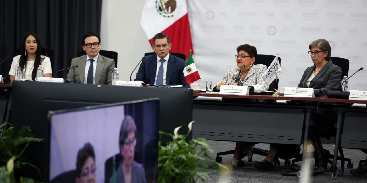 EXHORTA ERNESTINA GODOY A FISCALES FEDERALES A PROMOVER JUSTICIA CERCANA AL PUEBLO