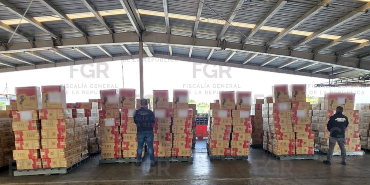 EVITA FGR QUE MÁS DE 11.6 MILLONES DE PRODUCTOS PROBABLEMENTE FALSIFICADOS LLEGUEN AL MERCADO