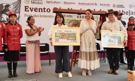 Conmemoran el Día Nacional de las Abejas con billete de Lotería y apoyos a meliponicultoras mayas
