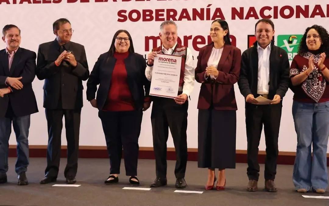 Santiago Nieto asume coordinación de Morena en Querétaro rumbo a 2027
