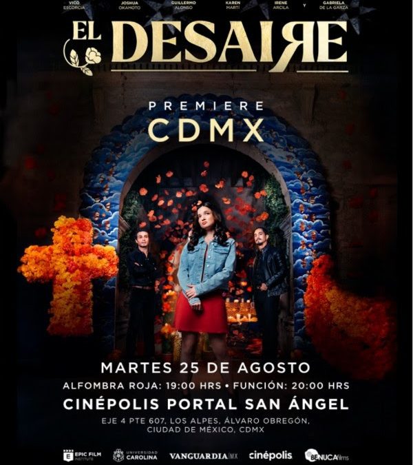 EL DESAIREPROTAGONIZADA POR VICO ESCORCIA ESTRENA EN CINES EL 3 DE SEPTIEMBRE: UN IMPACTANTE DRAMA SOBRE LA VIOLENCIA DE GÉNERO Y LA SUPERACIÓN