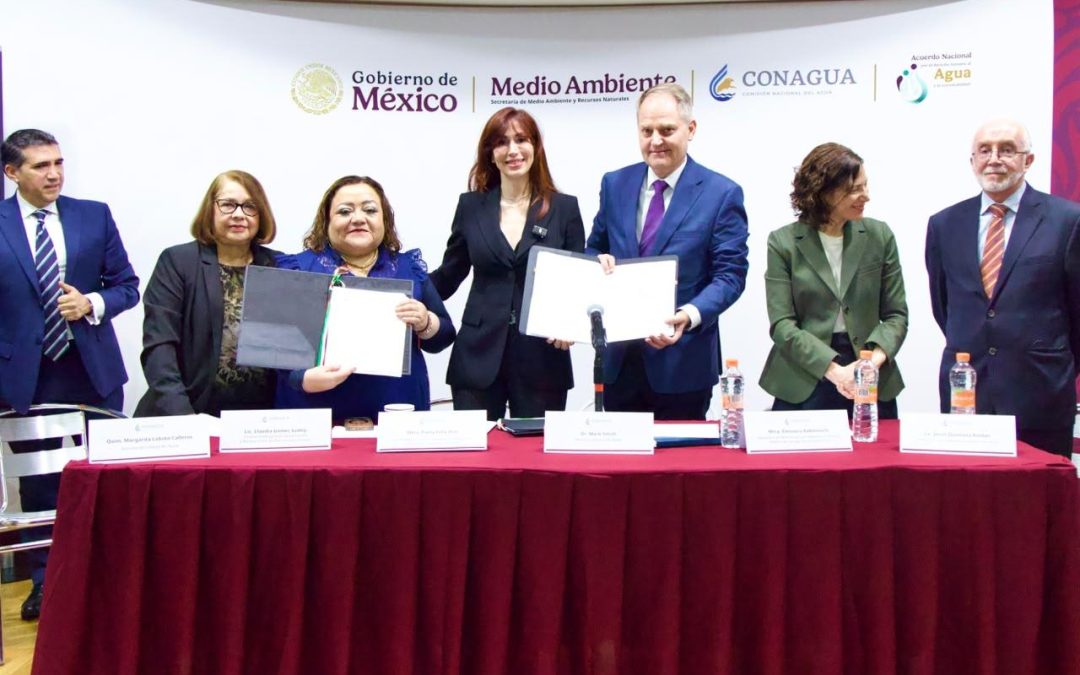 Conagua e IWMI firman convenio para fortalecer la seguridad hídrica