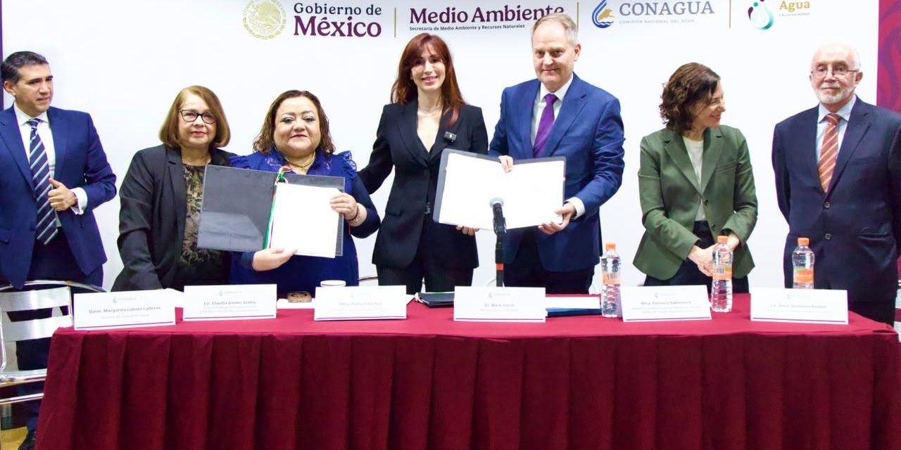 Conagua e IWMI firman convenio para fortalecer la seguridad hídrica