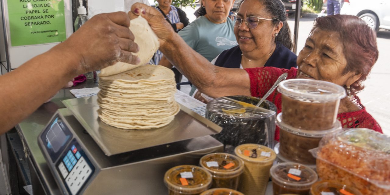 Se garantiza estabilidad del precio de la tortilla con abasto suficiente de maíz blanco