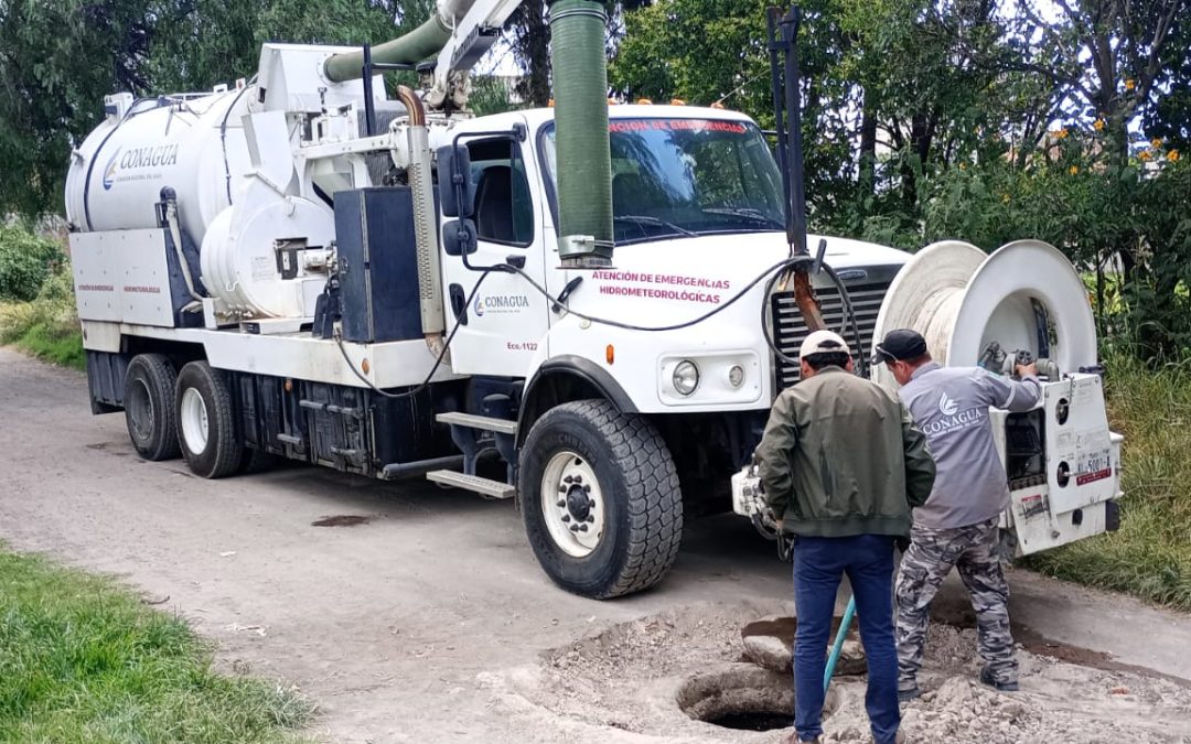 Asunto: Conagua refuerza los servicios municipales de agua potable y drenaje, mediante 11 operativos de apoyo, en beneficio de la población