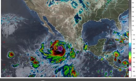 Rachel se intensificó a huracán categoría 1 en la escala Saffir-Simpson