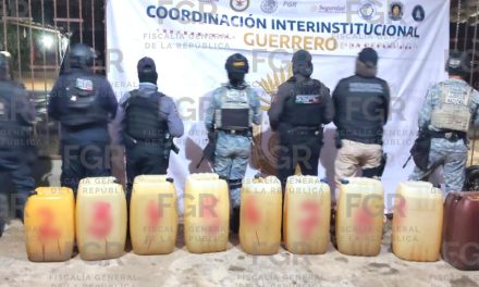 FGR CONTINÚA COMBATE A DELITOS EN MATERIA DE HIDROCARBUROS Y DIVERSOS DELITOS