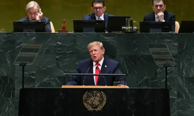 Ante la ONU, Trump acusa a México de ser “el epicentro de la violencia de los cárteles”