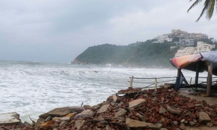 La madrugada de hoy, se formó la depresión tropical Dieciocho-E frente a las costas de Oaxaca y Guerrero