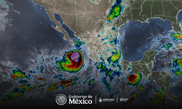 Se pronostican lluvias intensas en zonas de Baja California Sur y Sinaloa, debido al huracán Rachel
