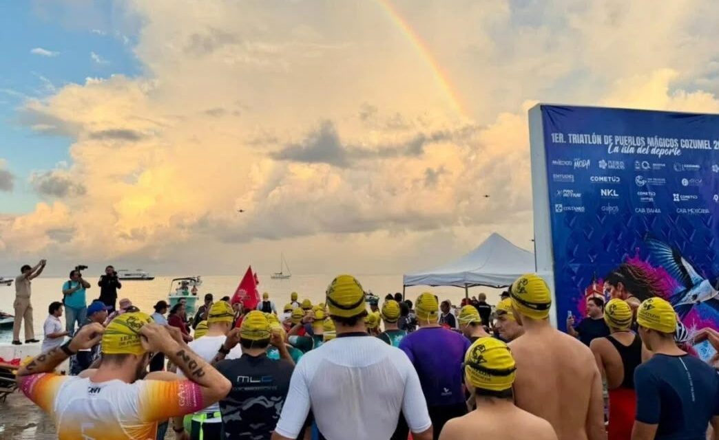 Cozumel genera una derrama turística superior a 13 millones de pesos con el Primer Triatlón de Pueblos Mágicos 2026
