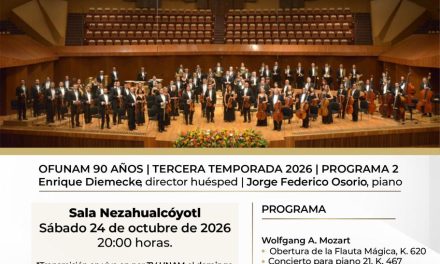 NFL MÉXICO Y LA UNAM UNEN DEPORTE Y MÚSICA EN CONCIERTO FILARMÓNICO