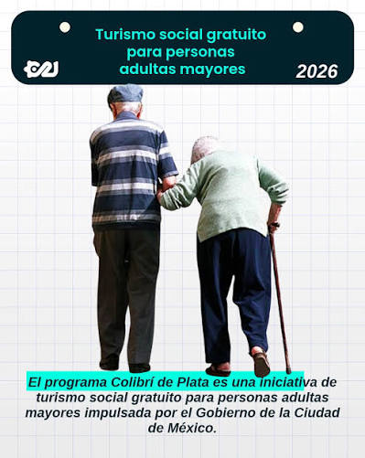 impulsa el turismo social: Clara Brugada arranca el programa «Colibrí de Plata» para adultos mayores