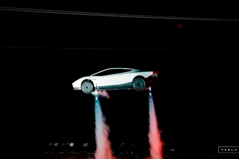 Tesla Roadster volador: Elon Musk presenta auto con propulsores