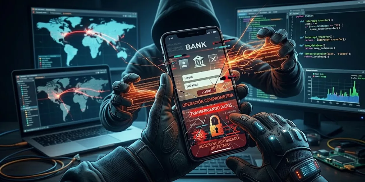 Fraude en app bancaria: detectan nueva amenaza que evade biométricos
